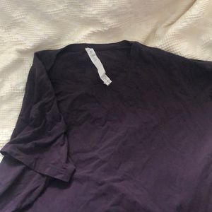 Lululemon purple crop top